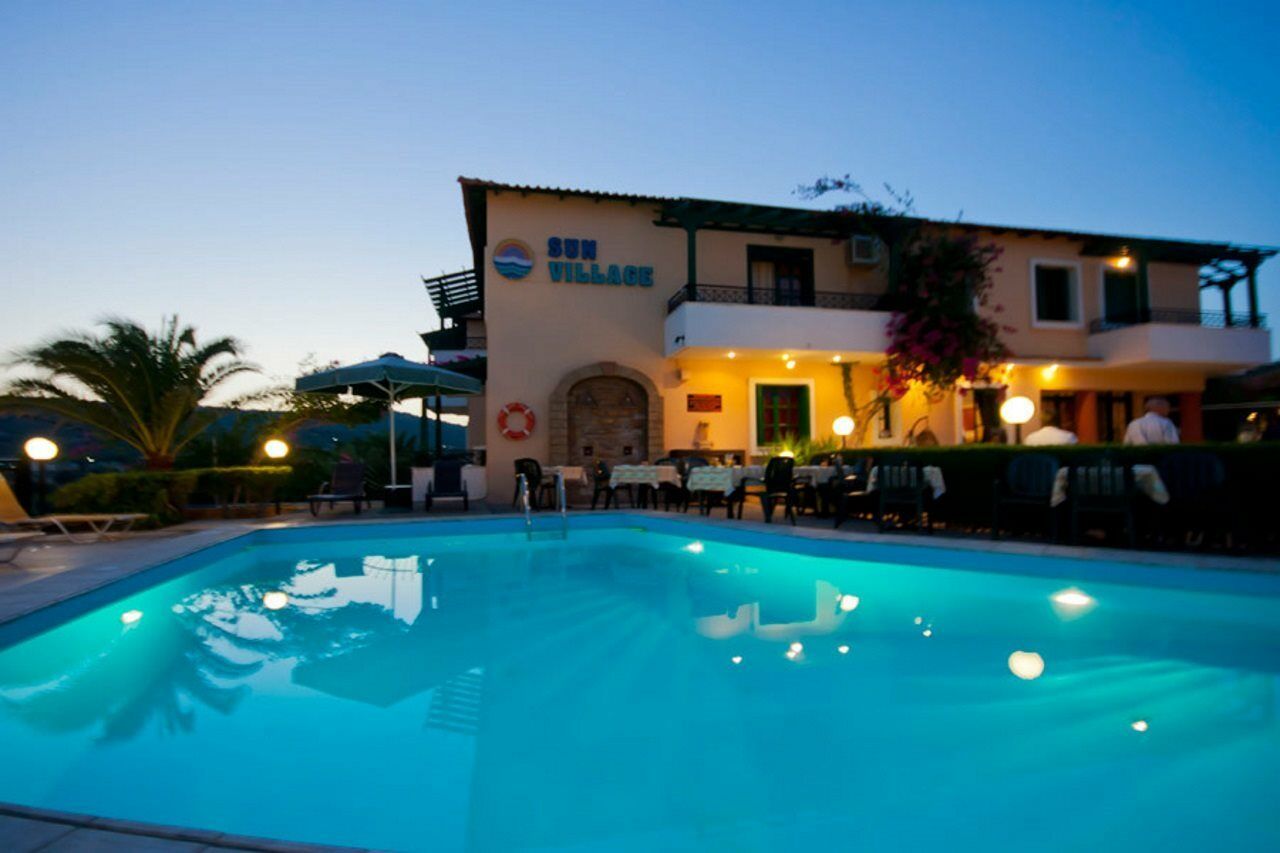 Sun Village Hotel Apartments Megás Limniónas Exterior foto